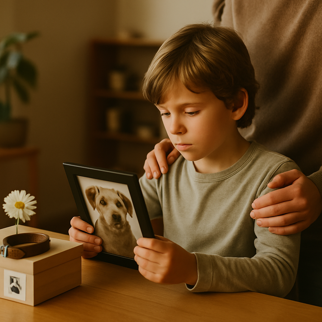Kinder in der Trauer begleiten: Tipps von Tierbestattung Skirlo