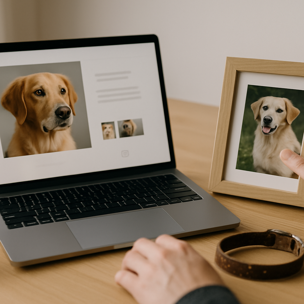 Digitale Gedenkseiten erstellen mit Tierbestattung-Skirlo